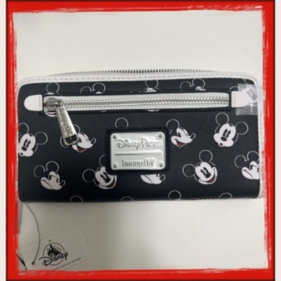 NWT Loungefly x Disney Iconic Mickey Mouse Wallet - Picture 3 of 5